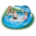 Intex Inflatable Whale Spray Pool - Size 7.3ft x 5.1ft